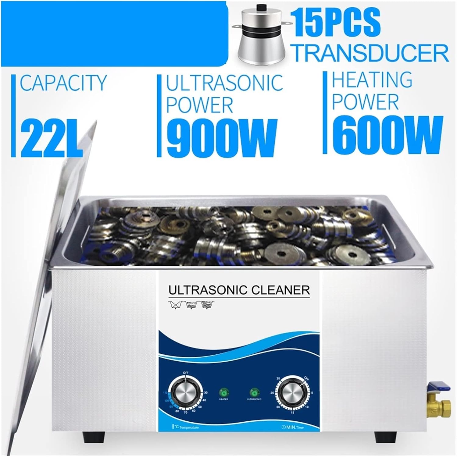 Royal Eight ステンレス製両手鍋 中型 蓋付き3コート一回り大きい